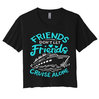 Cruise Friends Cruise Vacation Crop Top