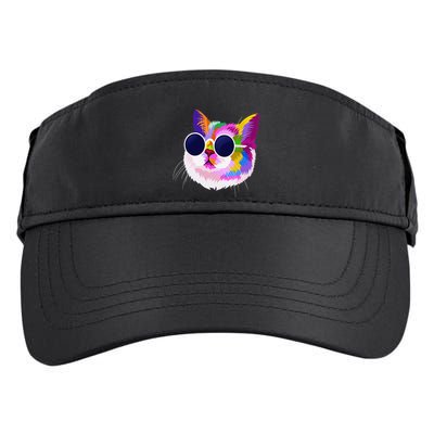 Cat Funny Cat Gift Women Adult Drive Performance Visor