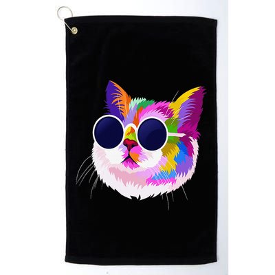 Cat Funny Cat Gift Women Golf Towel