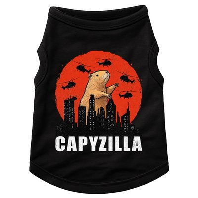Capybara Funny Capybara Rodent Capyzilla Funny Doggie Tank