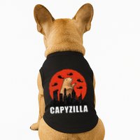 Capybara Funny Capybara Rodent Capyzilla Funny Doggie Tank