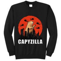 Capybara Funny Capybara Rodent Capyzilla Funny Sweatshirt