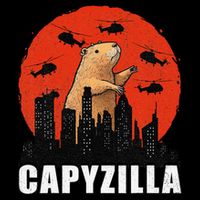 Capybara Funny Capybara Rodent Capyzilla Funny Backpack