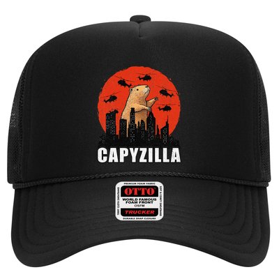 Capybara Funny Capybara Rodent Capyzilla Funny Trucker Hat