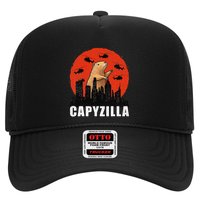 Capybara Funny Capybara Rodent Capyzilla Funny Trucker Hat