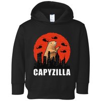 Capybara Funny Capybara Rodent Capyzilla Funny Toddler Hoodie