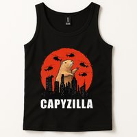 Capybara Funny Capybara Rodent Capyzilla Funny Tank Top