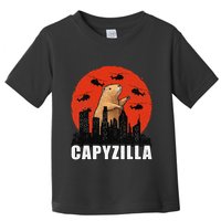 Capybara Funny Capybara Rodent Capyzilla Funny Toddler T-Shirt