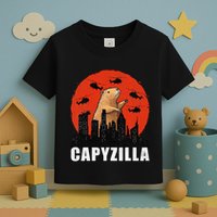 Capybara Funny Capybara Rodent Capyzilla Funny Toddler T-Shirt