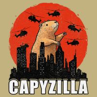Capybara Funny Capybara Rodent Capyzilla Funny Performance Shirt