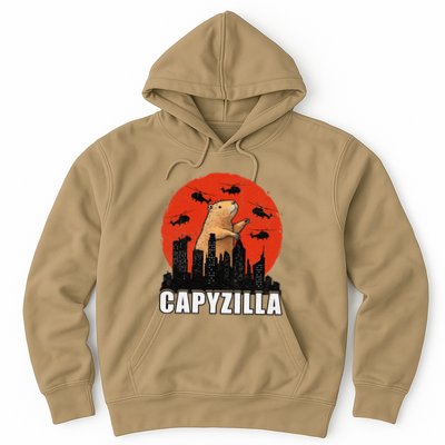 Capybara Funny Capybara Rodent Capyzilla Funny Hoodie