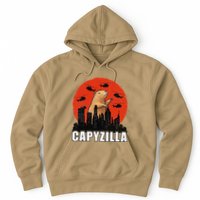 Capybara Funny Capybara Rodent Capyzilla Funny Hoodie