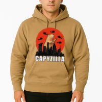 Capybara Funny Capybara Rodent Capyzilla Funny Hoodie