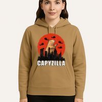 Capybara Funny Capybara Rodent Capyzilla Funny Hoodie