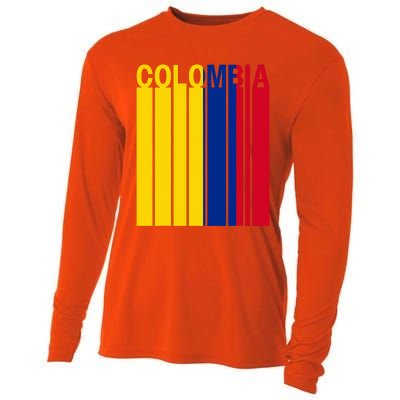 Colombia Flag Cooling Performance Long Sleeve Crew