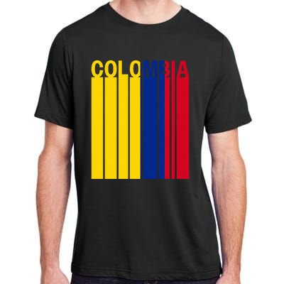 Colombia Flag Adult ChromaSoft Performance T-Shirt