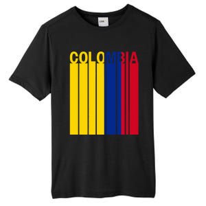 Colombia Flag Tall Fusion ChromaSoft Performance T-Shirt