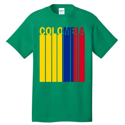 Colombia Flag Tall T-Shirt