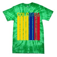 Colombia Flag Tie-Dye T-Shirt