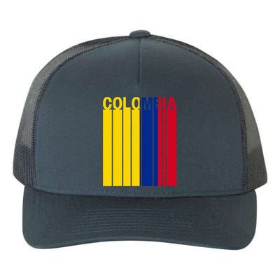 Colombia Flag Yupoong Adult 5-Panel Trucker Hat