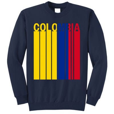 Colombia Flag Tall Sweatshirt