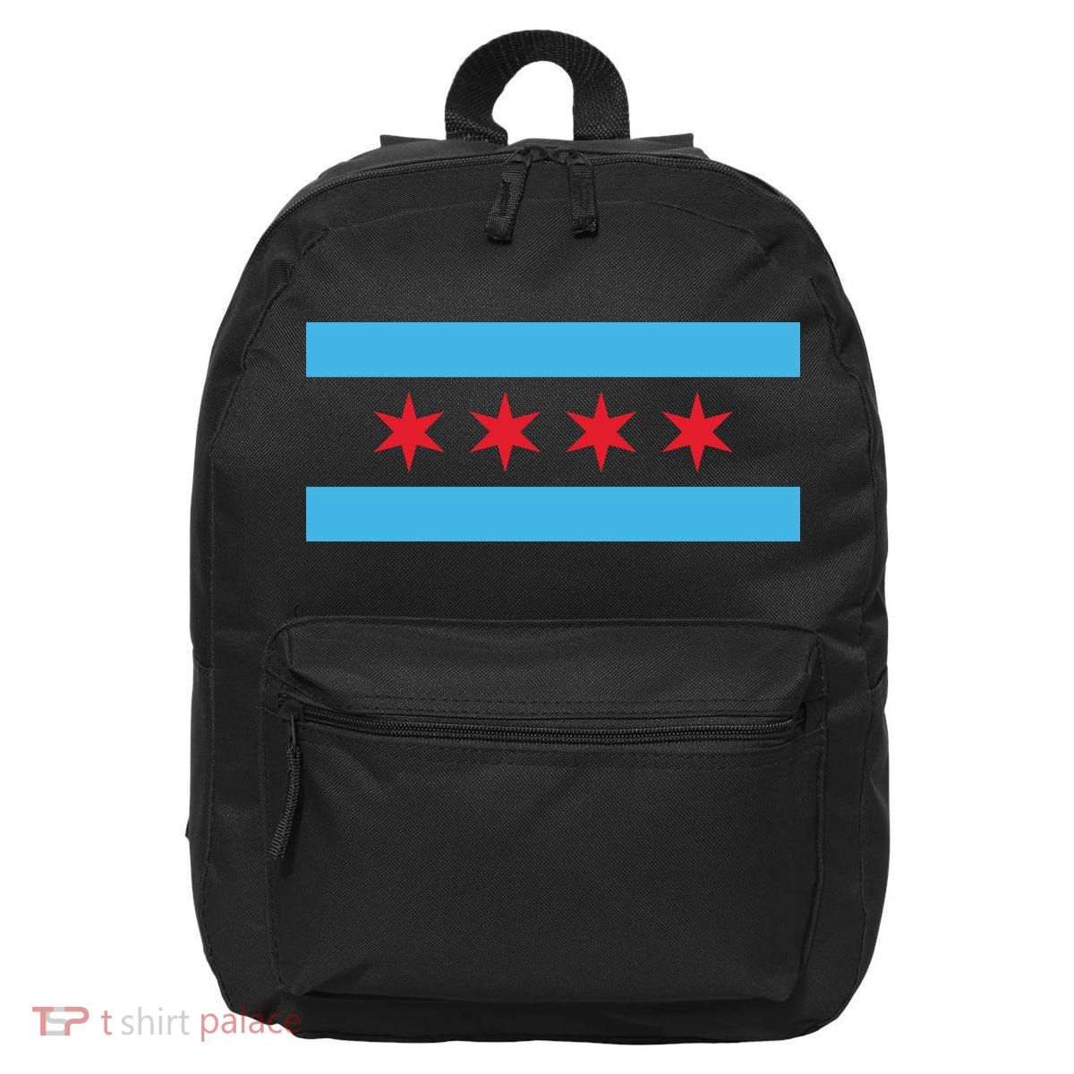 Chicago Flag 16 in Basic Backpack