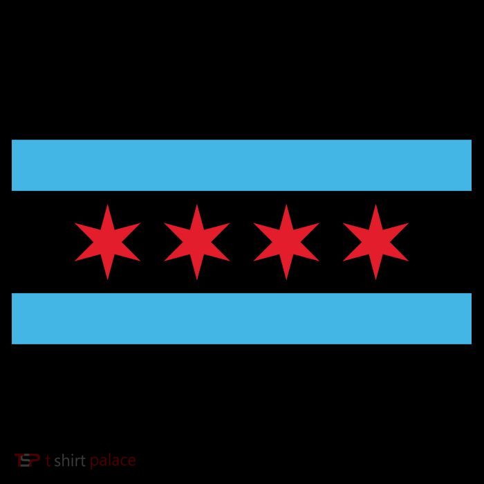 Chicago Flag 16 in Basic Backpack
