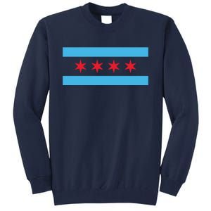 Chicago Flag Tall Sweatshirt