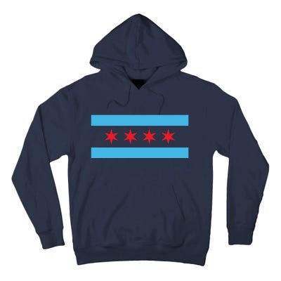 Chicago Flag Tall Hoodie