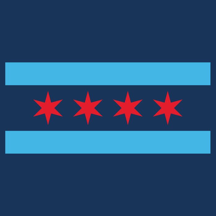 Chicago Flag Infant Baby Jersey Bodysuit