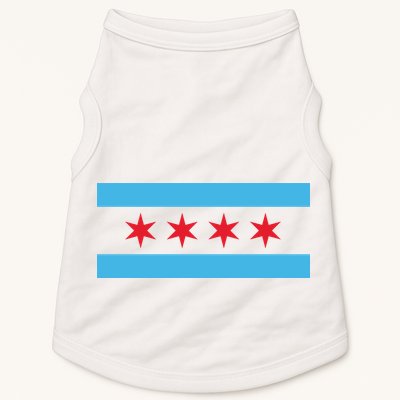 Chicago Flag Doggie Tank