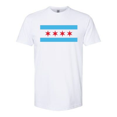 Chicago Flag Softstyle® CVC T-Shirt