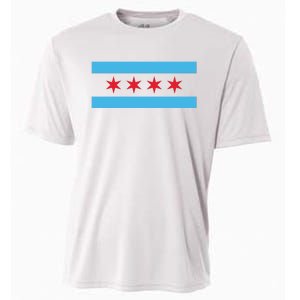 Chicago Flag Cooling Performance Crew T-Shirt