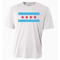 Chicago Flag Cooling Performance Crew T-Shirt