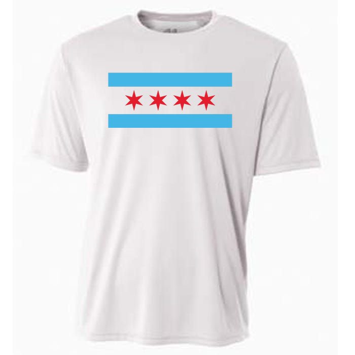 Chicago Flag Cooling Performance Crew T-Shirt