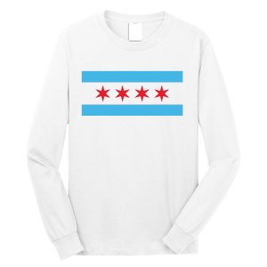 Chicago Flag Long Sleeve Shirt