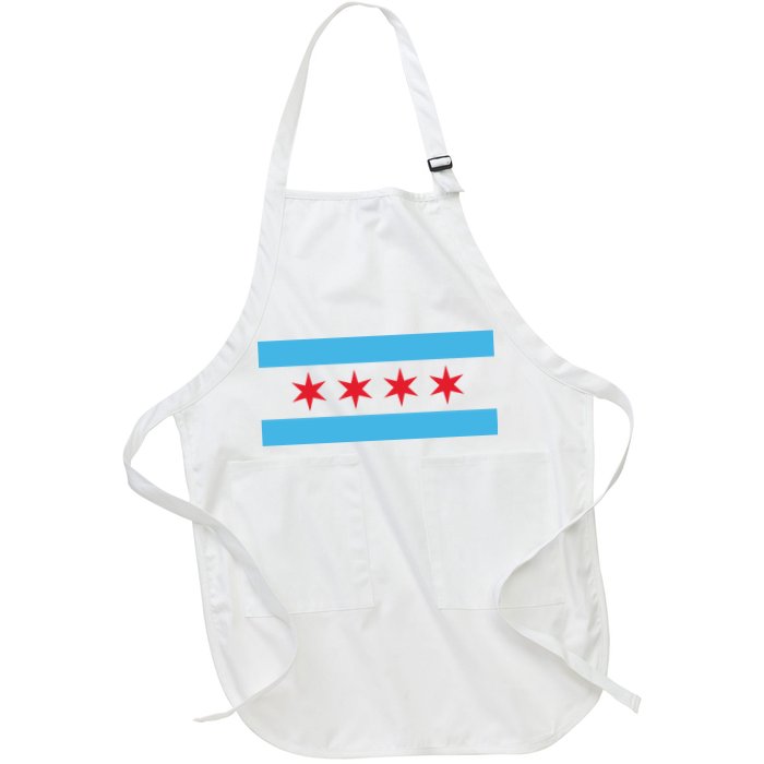 Chicago Flag Apron