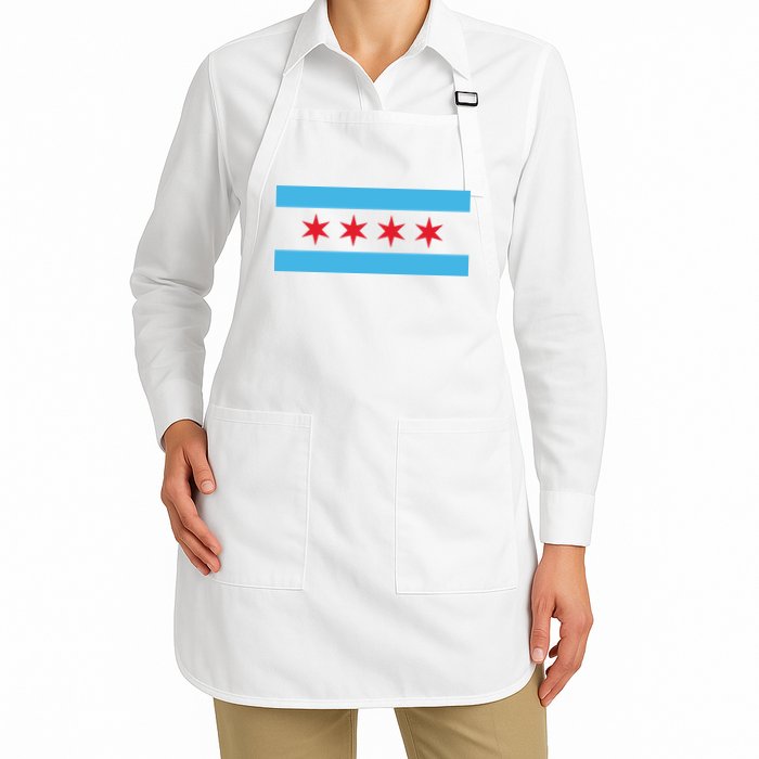 Chicago Flag Apron