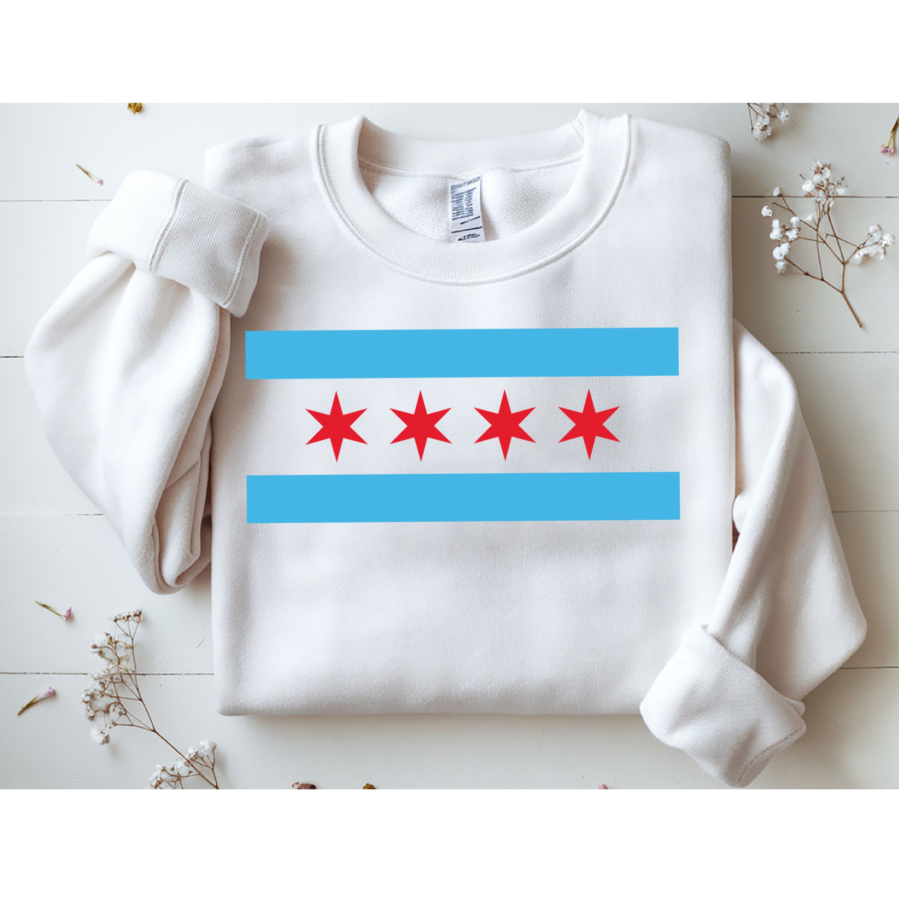 Chicago Flag Sweatshirt
