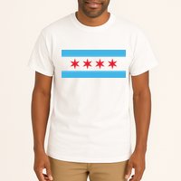 Chicago Flag Tall T-Shirt