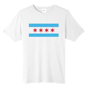 Chicago Flag Tall Fusion ChromaSoft Performance T-Shirt