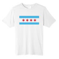 Chicago Flag Tall Fusion ChromaSoft Performance T-Shirt