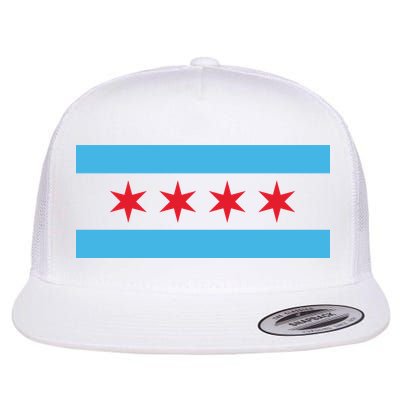Chicago Flag Flatbill Hat