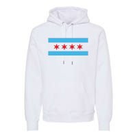 Chicago Flag Premium Hoodie