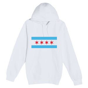 Chicago Flag Premium Pullover Hoodie