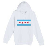 Chicago Flag Premium Pullover Hoodie