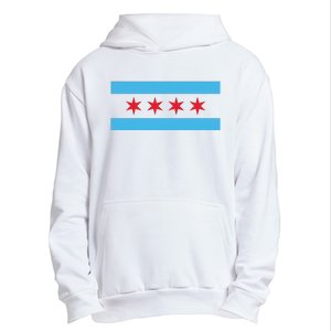 Chicago Flag Urban Pullover Hoodie