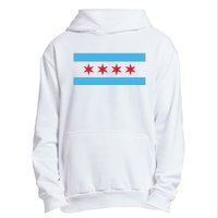 Chicago Flag Urban Pullover Hoodie