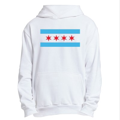 Chicago Flag Urban Pullover Hoodie