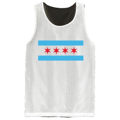 Chicago Flag Mesh Reversible Basketball Jersey Tank